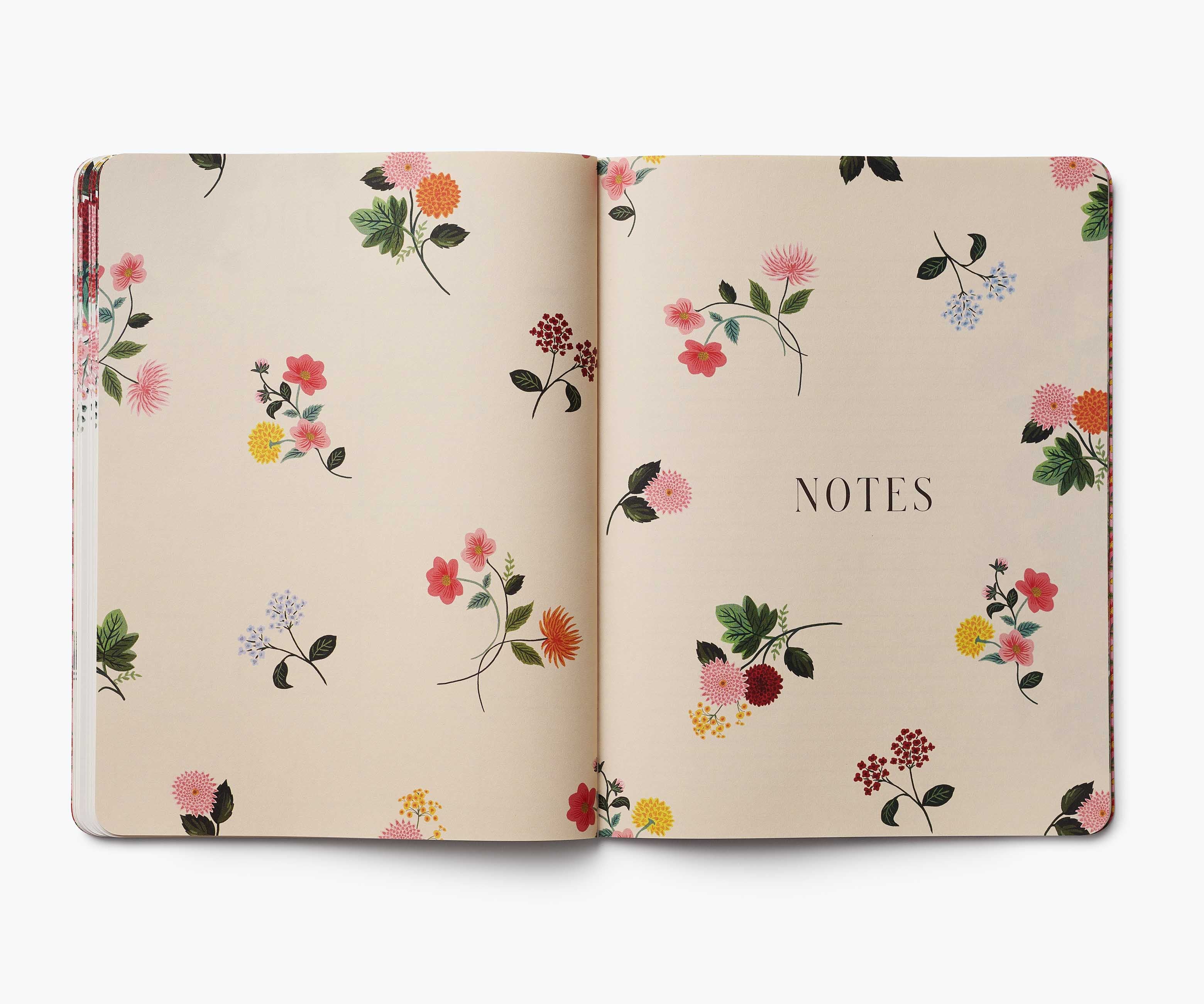 2026 12-Month Appointment Notebook - Dahlia